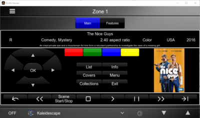 Kaleidescape Main Interface Neo